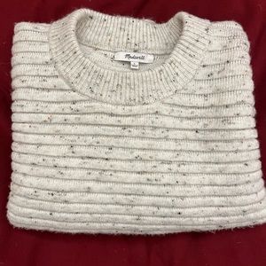 Gray, Madewell sweater, excellent condition. Size large.